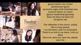 [ENG ROM] Fiestar - Mirror Lyrics