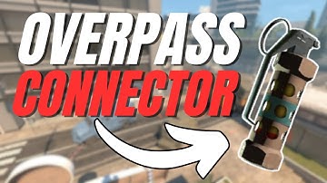 Connector Exit Safe Flash on Overpass | CS2 Lineup Guide