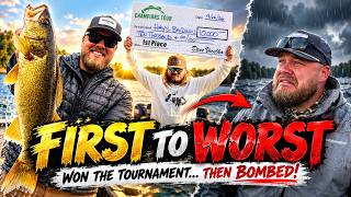 We Won… Then Bombed! Fall Walleye Transition