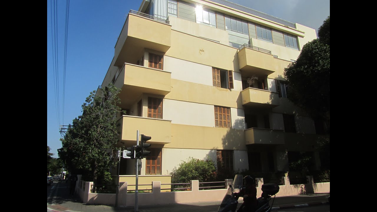 Balfour Street Tel Aviv, Israel. The heart of city. Tour guide Zahi