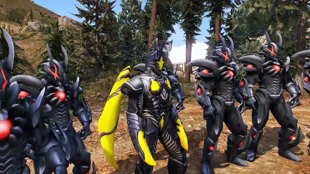 The Adventures of Little Cero 4 Monster's Hunt Ultraman 2D Student Party Ultraman Children's Car