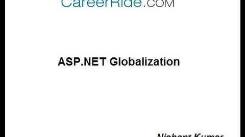ASP.NET Globalization tutorial
