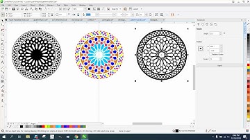 Corel Draw Tips & Tricks Draw this Pattern with the Transform Rotate Part 3C Color