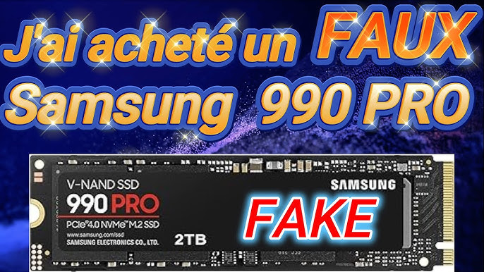 Samsung 980 PRO MZ-V8P2T0BW  Disque dur SSD Interne NVMe M.2