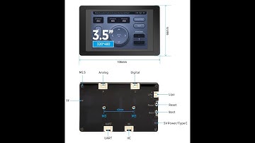 Elecrow ESP32-S3 - 3.5" RGB TFT Touchscreen Unboxing