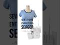 Sew a T-shirt Using a Serger Only