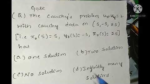 Gate MATHEMATICS/Partial differential equations Tricks/most important question/KSET Mathematics