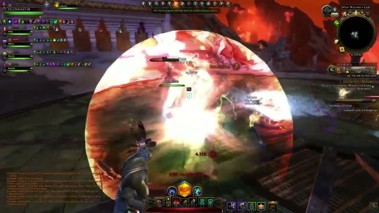 Illusionist's Gambit (Neverwinter Warlock Gameplay)