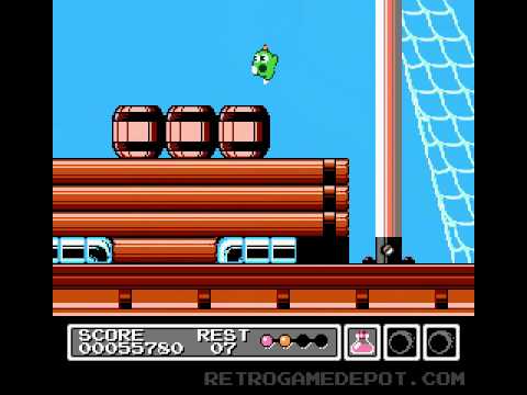 Mr Gimmick! - Nintendo Nes / Famicom (Gameplay Video)