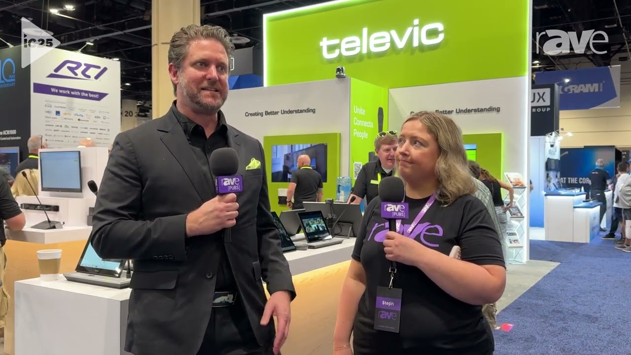 InfoComm 2025: Steph Beckett and Televic's Wesley Sutliff Discuss Meeting Equity