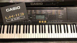 ①36番 CASIO電子ピアノLK-113‼️ ①36番 CASIO✨電子ピアノ✨LK-113‼️