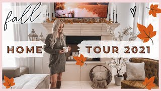 FALL HOME TOUR 2021 | FULL HOUSE TOUR | How To Decorate for Fall | COZY FALL DECORATING INSPIRATION