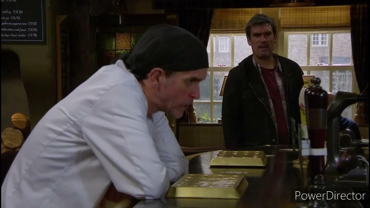 Emmerdale - Marlon Tells Cain About Chas and Al (22nd November 2021)