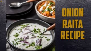 HOW TO MAKE ONION RAITA | VERY SIMPLE AND EASY | COOK WITH MOM |