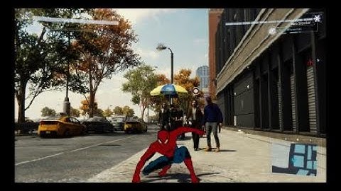 Jumping off the highest building in Spider-Man