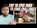 🇬🇧BRIT Reacts To TOP TEN EPIC MAN VS FOOD CHALLENGES!