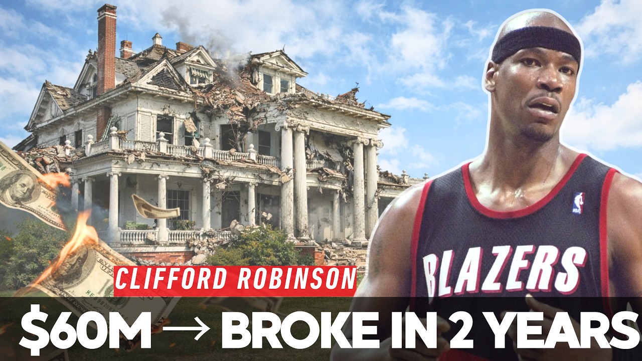 Broke 2 Seasons After $60M, Drug Suspension & A Marijuana Business – Clifford Robinson's Fall NBA#14