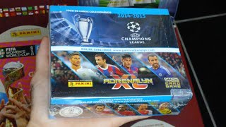 ABRINDO CARDS ADRENALYN XL DA CHAMPIONS LEAGUE 2014/2015