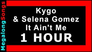 Kygo & Selena Gomez - It Ain't Me 🔴 [1 HOUR] ✔️