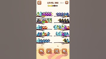 Bird Sort 2: Color Puzzle Level 382 #games #gaming #gameplay