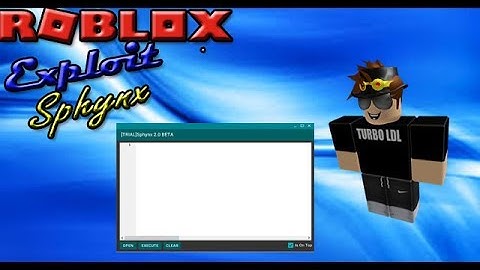 [NEW] ROBLOX EXPLOIT : Sphynx (WORKING) Trial Free Script Executor!