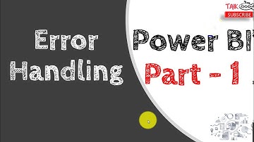 How to Solve - 5 arguments were passed instead of 2 and 4 - Power BI Error Handling - TAIK18 (18-1)