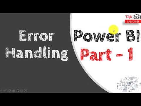 How to Solve - 5 arguments were passed instead of 2 and 4 - Power BI Error Handling - TAIK18 (18-1)