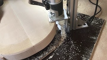 Archtop binding routing