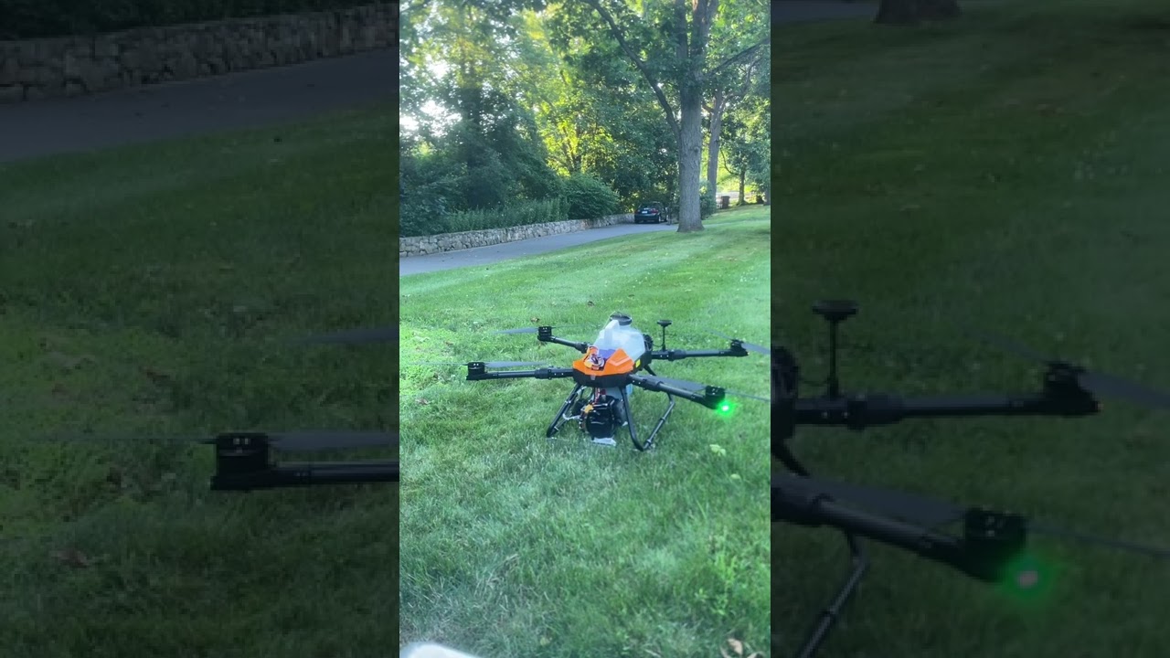 Hybrid drone remote start