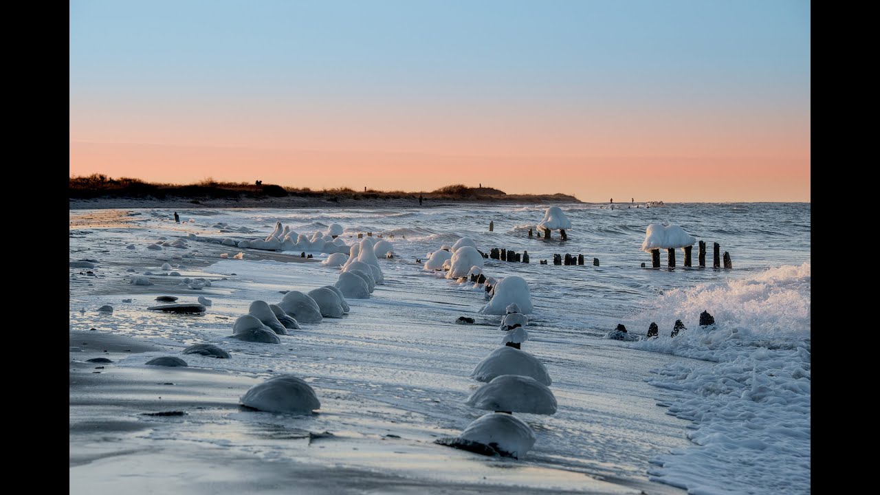 Winter An Der Ostsee Januar 16 In Kuhlungsborn Youtube