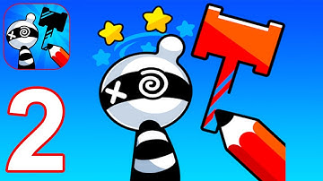 Draw Hero 3D - Gameplay Walkthrough Part 2 Levels 51-100 (Android, iOS)