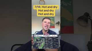 7/14: Hot and dry all week in Denver, so where is the monsoon? #weather #denver #colorado #monsoon