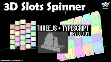 3D Slots Spinner - Dev Log 01 - Three.js + TypeScript + Vite