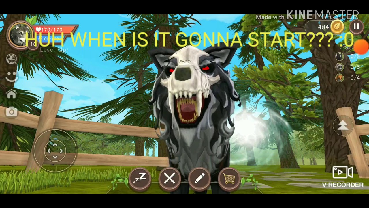 Wildcraft story: Dragon War 1/2 - YouTube