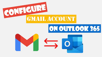 How To Setup Gmail Account On outlook 2019
