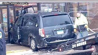Vehicle Crashes Into Doors of Bemidji's Paul Bunyan Mall, No One Injured