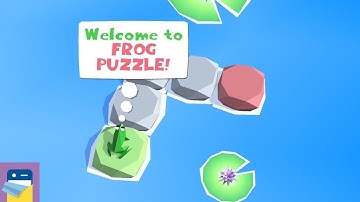 Frog Puzzle: Levels 1 - 20 Walkthrough & iOS / Android Gameplay (by Guillaume Danel)