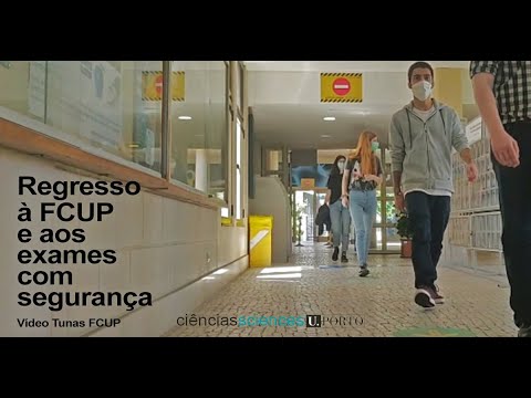 Regresso à FCUP e aos exames com segurança | Vídeo Tunas FCUP