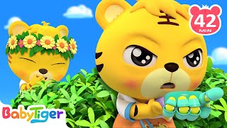 Hide and Seek Song + More Animal Songs & Nursery Rhymes | Animal Friends | BabyTiger