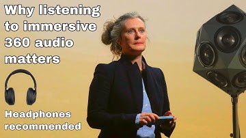 Why immersive spatial audio matters, with the IKO speaker | Brona Martin | TEDxUniversityofGreenwich