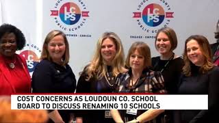 Loudon County Schools wants to rename 10 schools and eliminate 10 mascots due to being “problematic”
