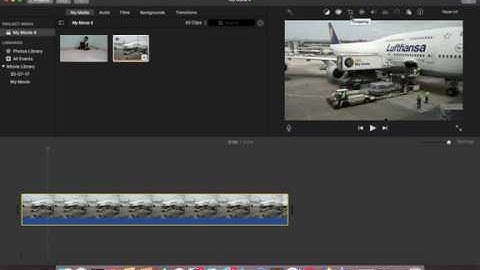 iMovie How to Create Camera Pan and Zoom Effects