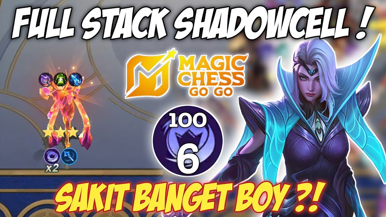 HYPER VALENTINA FULL STACK SHADOWCELL !! DAMAGE NYA DILUAR NALAR Magic Chess Go Go Mobile Legends