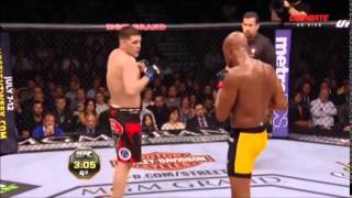 Anderson Silva vs Nick Diaz Luta Completa UFC 183 - 01/02/15