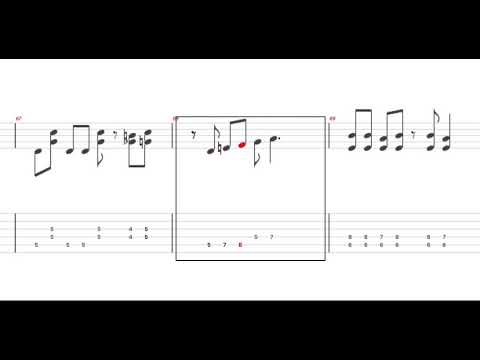 聖飢魔II THE OUTER MISSION ギターtab エースpart - YouTube