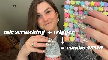 ASMR on Triggers followed by Mic Scratching ✨ Combo ASMR ✨