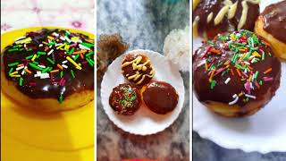 Homemade All time Famous Chocolate coated Custard Filled Doughnuts (Donuts) by Creative Mommy