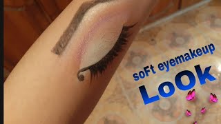 soft cut crease eye makeup | soft & easy eye makeup look | Eye makeup tutorial