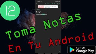 La Mejor App Para Tomar Notas en Android screenshot 2