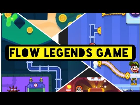 Flow legends connect the pipe game - YouTube